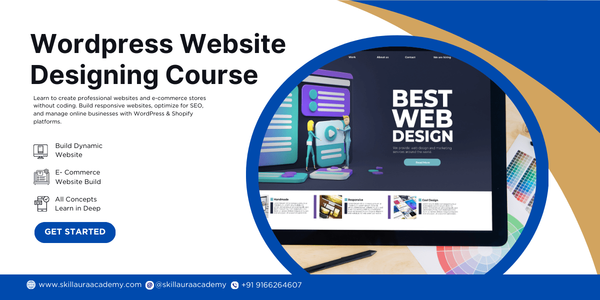 WordPress website design course in Jodhpur